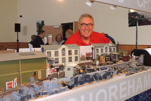 Sleaford and District Model Railway Club chairman Mark Bamford.