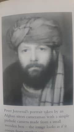 A headshot of Peter Jouvenal, taken during his time working in Afghanistan.