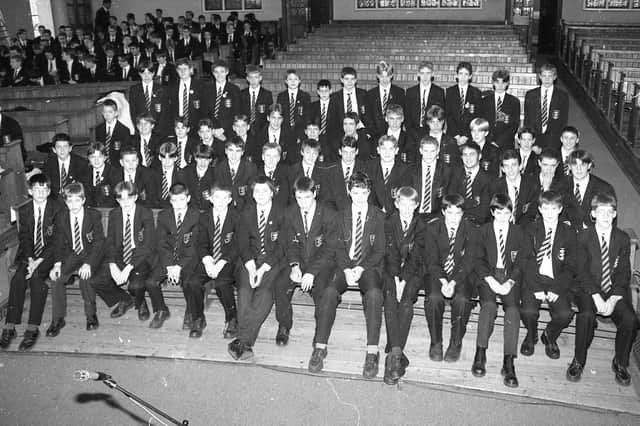 Younger members of the school.