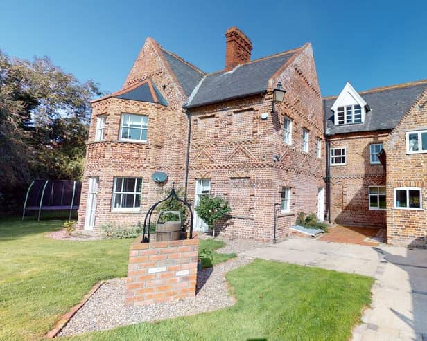 The rear of the property in High Street, Hagworthingham.