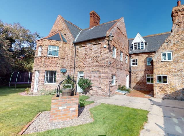 The rear of the property in High Street, Hagworthingham.