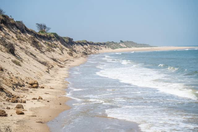 Hemsby has a great beach