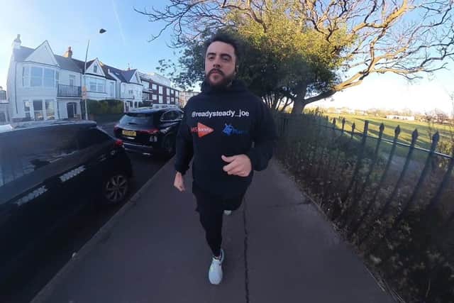Joe Ramsden, from Woodhall Spa, is running the London Marathon on Sunday after being diagnosed with Multiple Sclerosis.