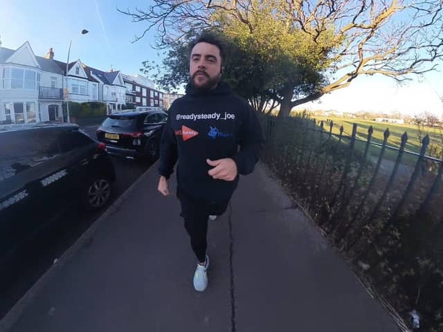 ​Joe Ramsden, from Woodhall Spa, is running the London Marathon on Sunday after being diagnosed with Multiple Sclerosis.