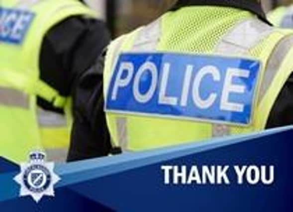 Lincolnshire Police have thanked the public for their help in locating the man.