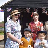 There was a step back in time to the 1940s at an event at the Village Church Farm in Skegness.