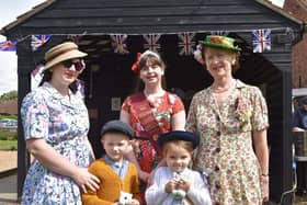 There was a step back in time to the 1940s at an event at the Village Church Farm in Skegness.