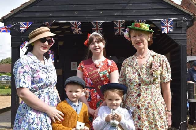 There was a step back in time to the 1940s at an event at the Village Church Farm in Skegness.