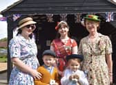 There was a step back in time to the 1940s at an event at the Village Church Farm in Skegness.