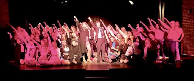 The Sir William Robertson Academy cast of Legally Blonde.