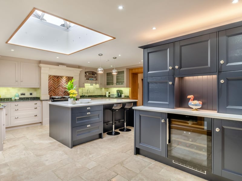 The kitchen.