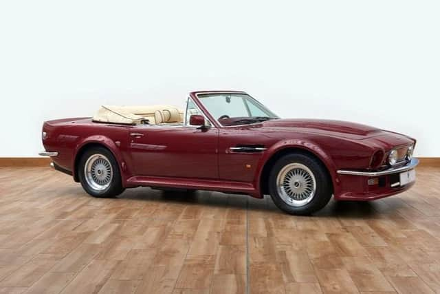 David Beckham's Aston Martin AMV8 Volante is up for sale on Auto Trader.