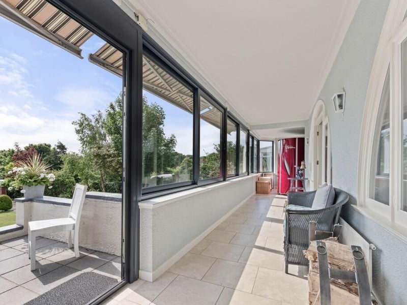Another angle on the sun terrace.