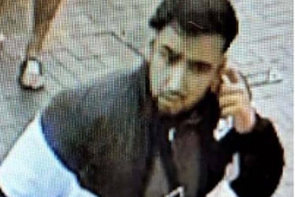 Do you know this man? Police would like to speak to him.