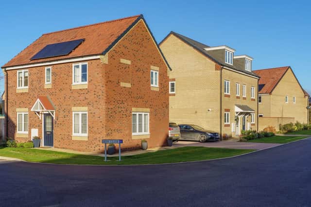 Allison Homes' The Orchards development in Corby Glen