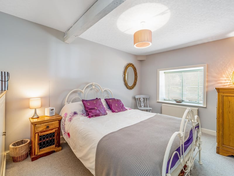 One of the other bedrooms.