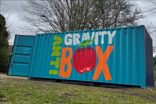 Anti-gravity box.