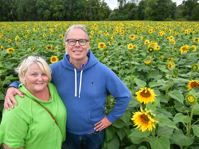 Roy and Tracy Harper of Lincoln. Photo: David Dawson
