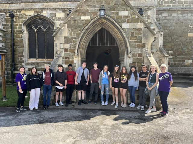 The Horncastle NCS students.