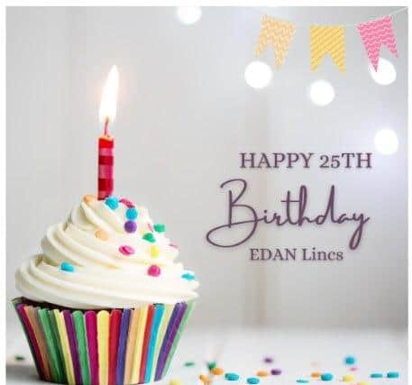 EDAN Lincs celebrating its 25th anniversary.
