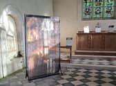 The Bats in Churches On a Wing and a Prayer installation.