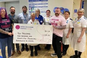 The Fight Factory Wrestling UK, staff from Oncology Department at Lincoln County Hospital and United Lincolnshire Hospitals Charity team
