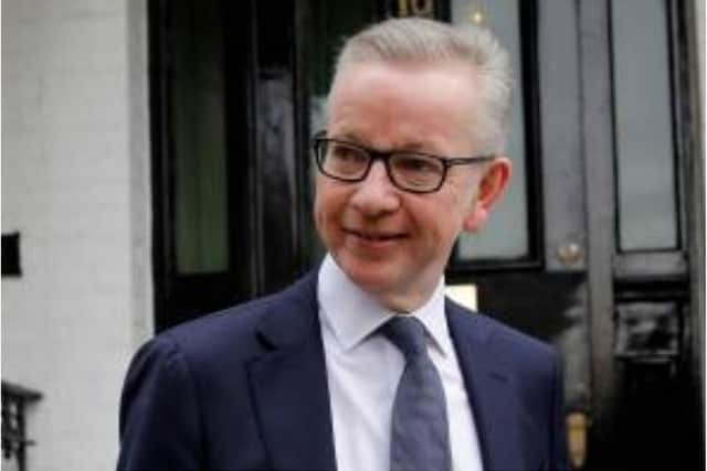 Government minister Michael Gove. (Photo: Getty Images).