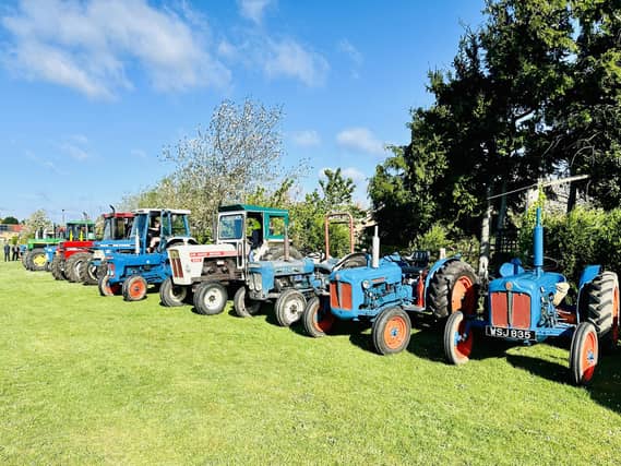 Lined up and ready to roll