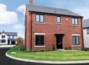 One of the houses on the Ingleby View development
