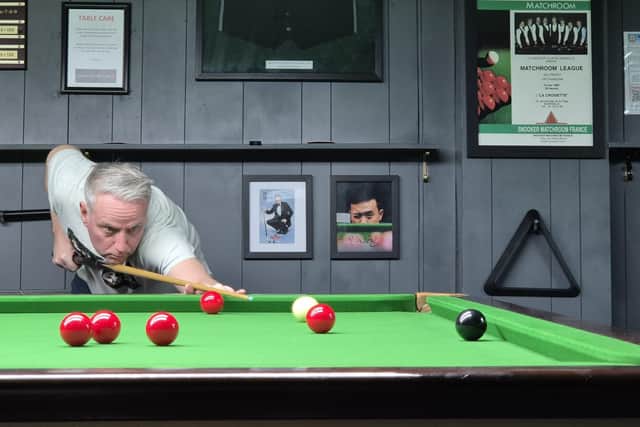 Craig Shaw - ran in a 33 break playing for Tipfix Cue Services against higher opposition.