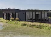 An artist's impression of the forthcoming facilities at RSPB Frampton Marsh.