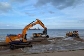 Tens of thousands of homes, 24,500 caravans, and 35,000 hectares of farmland are protected through annual beach renourishment.