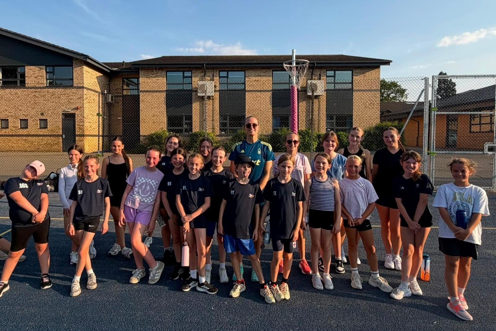 Sleaford Barge celebrate successful netball season