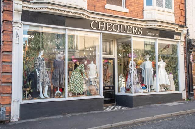 Chequers boutique on Queen Street.