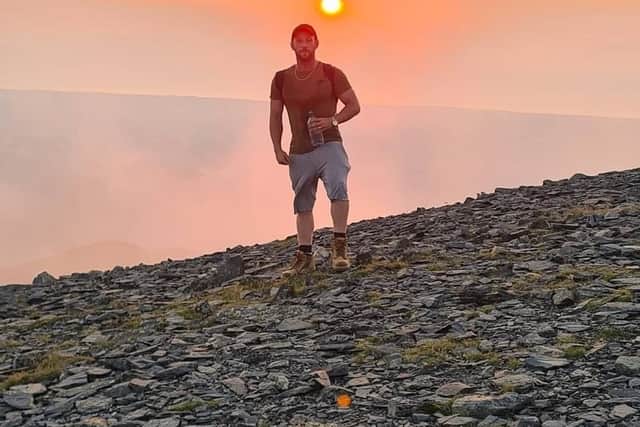 Keen mountaineer Dan Hart, who is to climb Mount Kilimanjaro to raise money for Cancer Research UK.