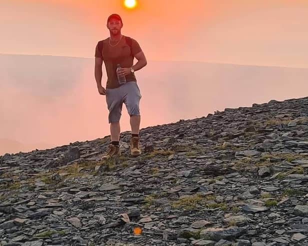 Keen mountaineer Dan Hart, who is to climb Mount Kilimanjaro to raise money for Cancer Research UK.