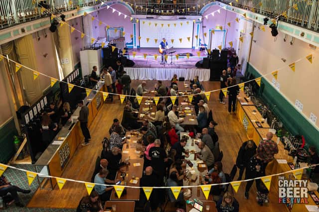 The Crafty Beer Festival's event in Louth.
