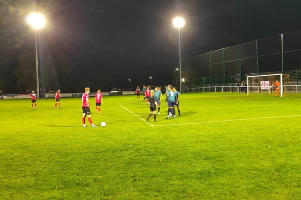 Boston Town won a seven goal thriller.