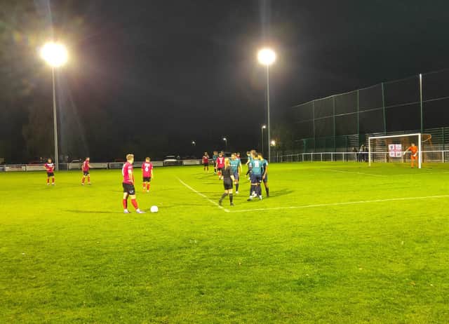 Boston Town won a seven goal thriller.