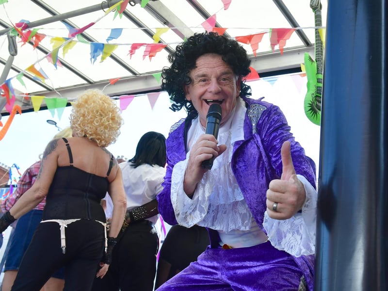 Action from the parade on Sunday, August 9.