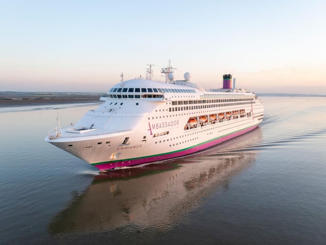 Ambience was Ruth's home for a week's cruise
