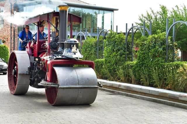 The vehicles dated from 1900 to 1988 and were made at the factory which was founded in 1848 by William Marshall and once stood on the town centre site