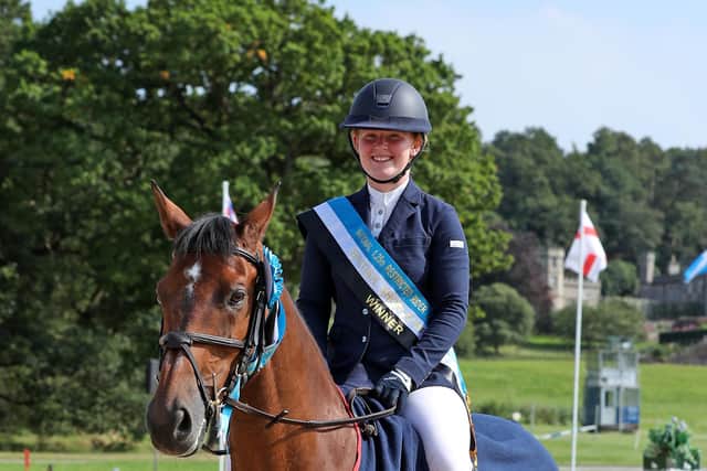 Daniella Johnston on her way to victory. Pic by 1st Class Images.