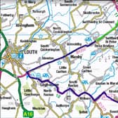 Main Road at Saltfleetby All Saints will be closed for roadworks.