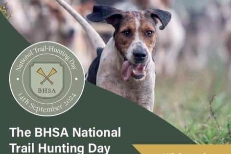 The trail hunting open day will be held on September 14.