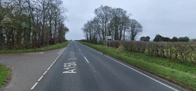 The A158 at Edlington. Photo: Google Maps