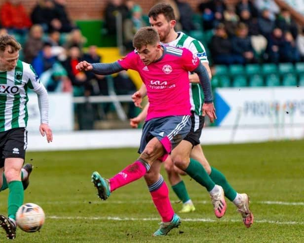Boston United secured an impressive win at Blyth. Pic: Ian Kelsey.