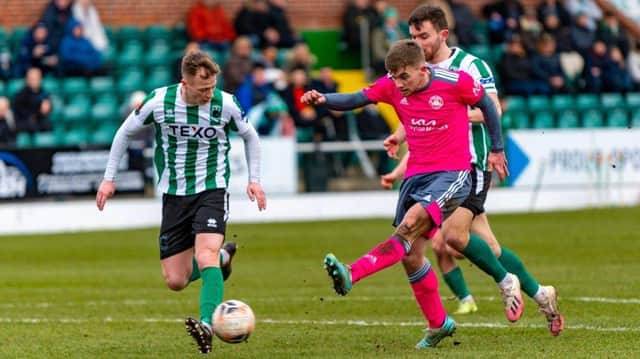 Boston United secured an impressive win at Blyth. Pic: Ian Kelsey.