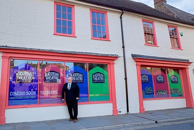 Giving Blackfriars high street presence, the former Cheers building.