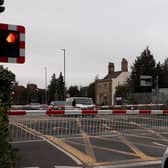 The Sleaford Road level crossing. Library image